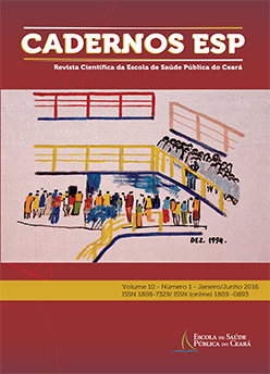 					Visualizar v. 10 n. 1 (2016): Cadernos ESP - Revista Cientí­fica da Escola de Saúde Pública do Ceará
				