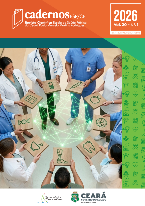 					Visualizar v. 20 n. 1 (2026): Cadernos ESP - Revista Cientí­fica da Escola de Saúde Pública do Ceará
				